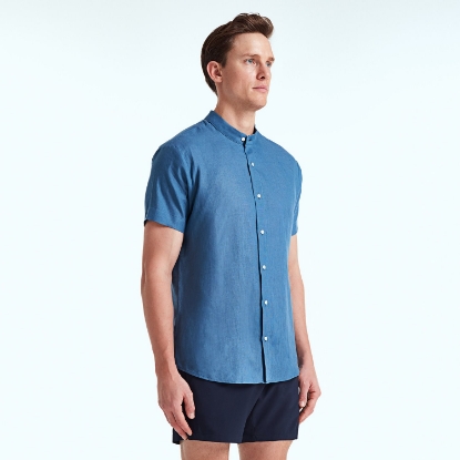 ERIC SHORT SLEEVE CORAL BLUE