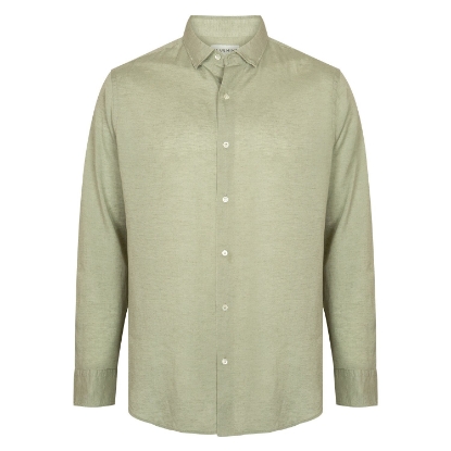 TECH LINEN SHIRT SAGE