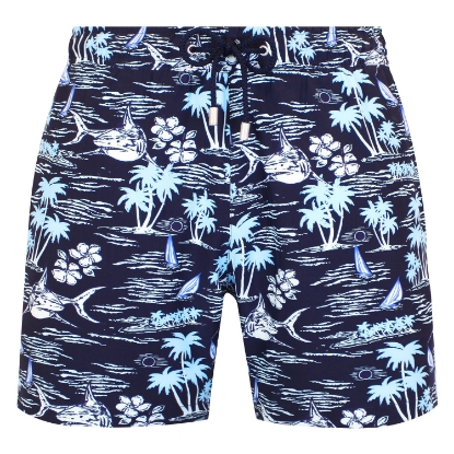 ARTHUS STRETCH NAVY CARIBBEAN SHARK