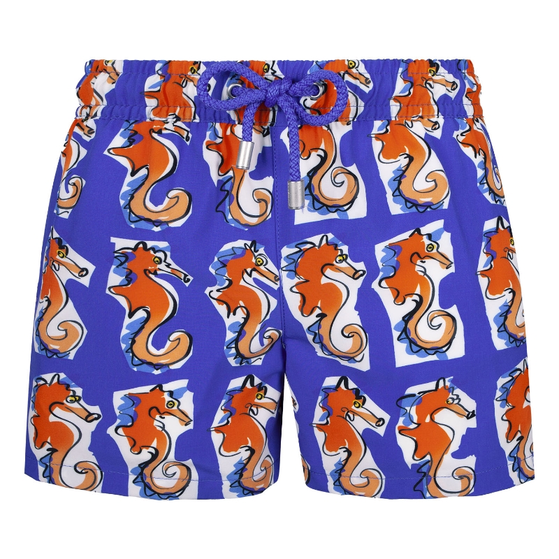 ARTHUS BOY STRETCH PLUM SEAHORSE