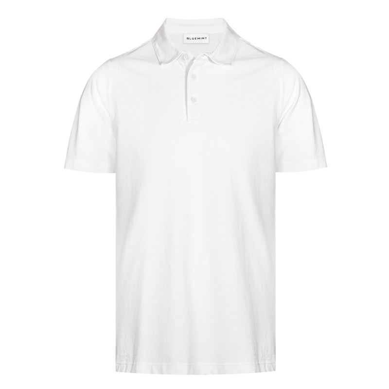 COOL TOUCH COTTON POLO SHIRT WHITE