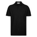 COOL TOUCH COTTON POLO SHIRT BLACK