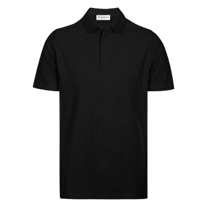 COOL TOUCH COTTON POLO SHIRT BLACK
