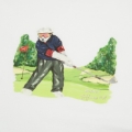 RICCI PRINTED GOLF BEAR