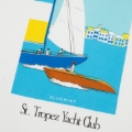 RICCI PRINTED ST TROPEZ YACHT CLUB