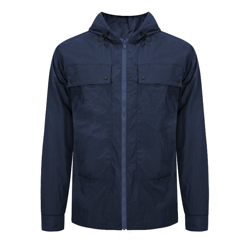 BM RAINCOAT INDIGO