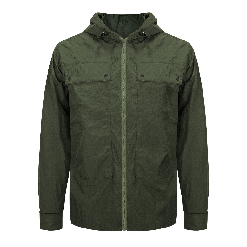 BM RAINCOAT OLIVE