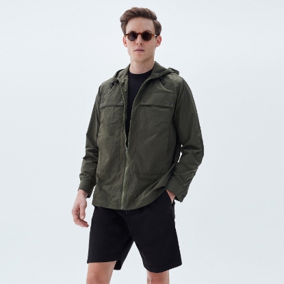 BM RAINCOAT OLIVE