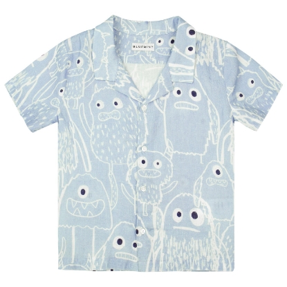 PETER PRINTED BLUE MONSTER