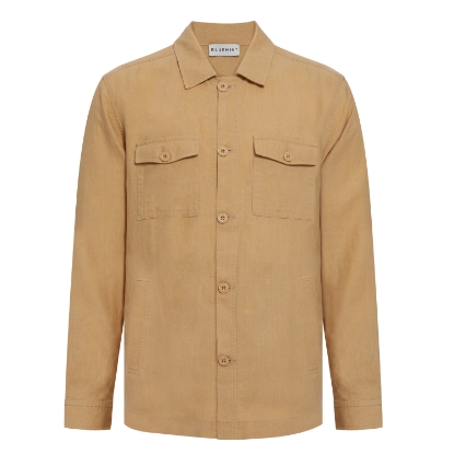 LINEN OVERSHIRT SAFARI