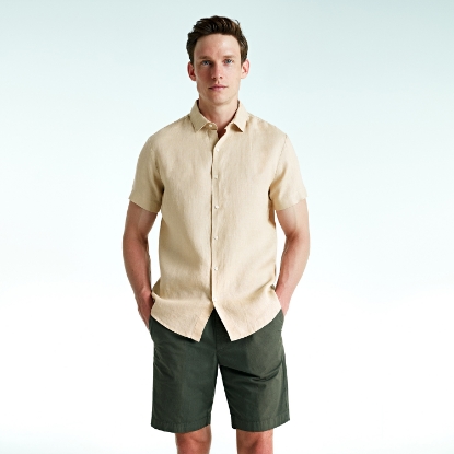 LUCA SHORT SLEEVE CAPPUCCINO