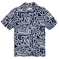 MARS PRINTED NAVY MAZE