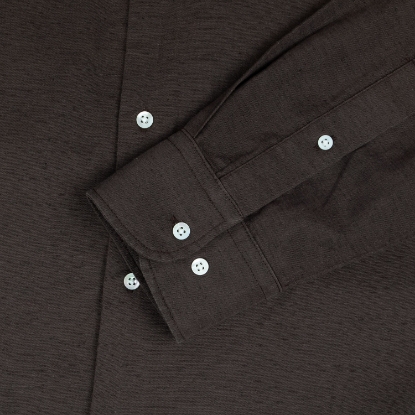 TECH LINEN SHIRT TRUFFLE