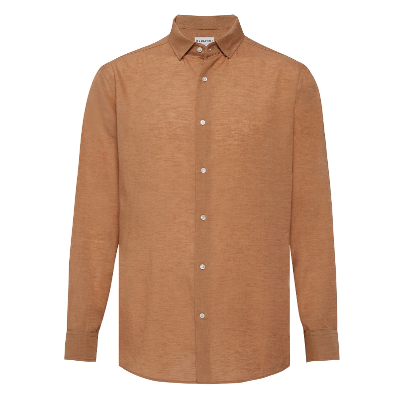 TECH LINEN SHIRT MINK