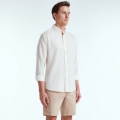 TECH LINEN SHIRT ECRU