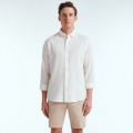 TECH LINEN SHIRT ECRU