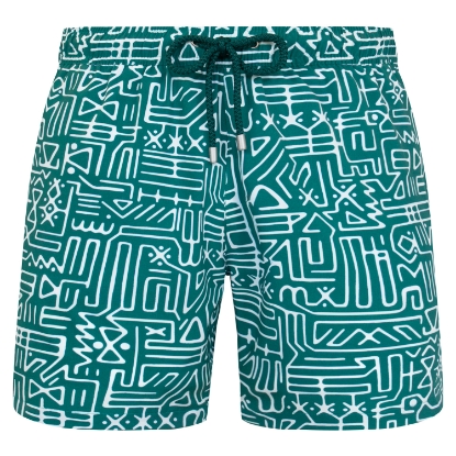 ARTHUS STRETCH GREEN TRIBAL