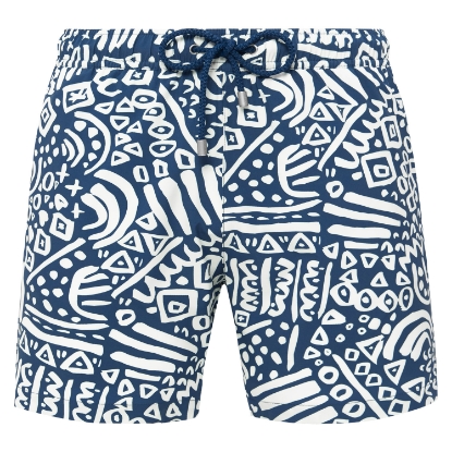 ARTHUS STRETCH NAVY TRIBAL