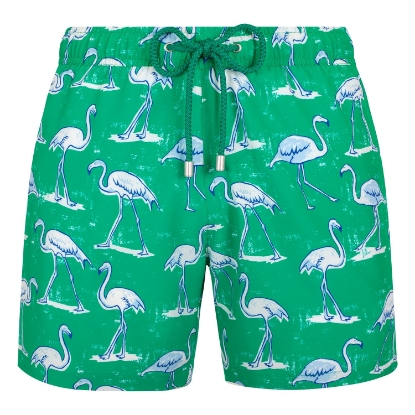 ARTHUS STRETCH PINE GREEN FLAMINGO