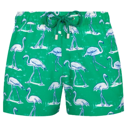 ARTHUS BOY STRETCH PINE GREEN FLAMINGO