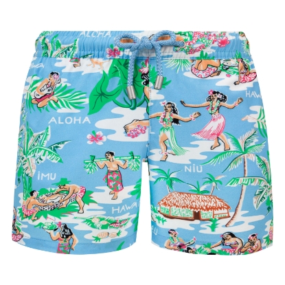 ARTHUS BOY STRETCH BLUE ALOHA