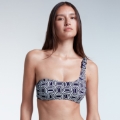 NORA PRINTED NAVY DIAMOND