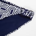 LEA PRINTED NAVY DIAMOND