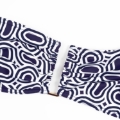 GISELE PRINTED NAVY DIAMOND