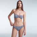 GISELE PRINTED NAVY DIAMOND