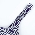 FELICIA PRINTED NAVY DIAMOND