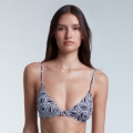 ALESSIA PRINTED NAVY DIAMOND