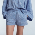 DIANE CHAMBRAY BLUE EMBROIDERY	