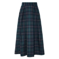LEANDRA GREEN CHECKED